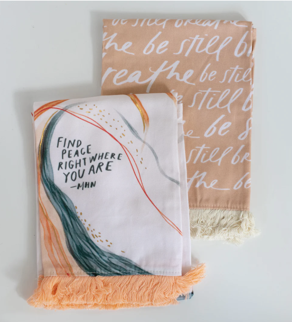 tea towel gift set for grief