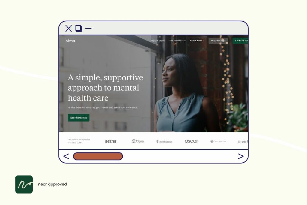 Alma - A simple, supportive approach to mental health care