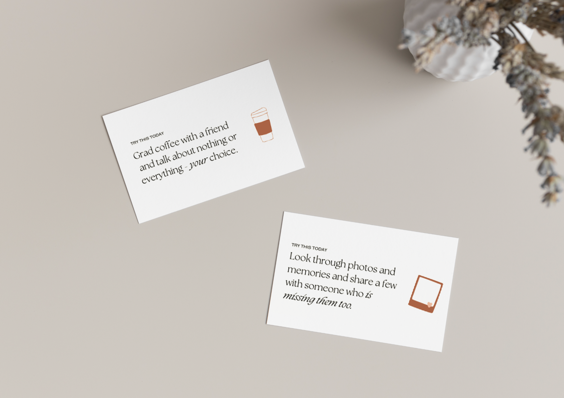 10 Idea Cards to Give Someone During a Difficult Time (Free Download)